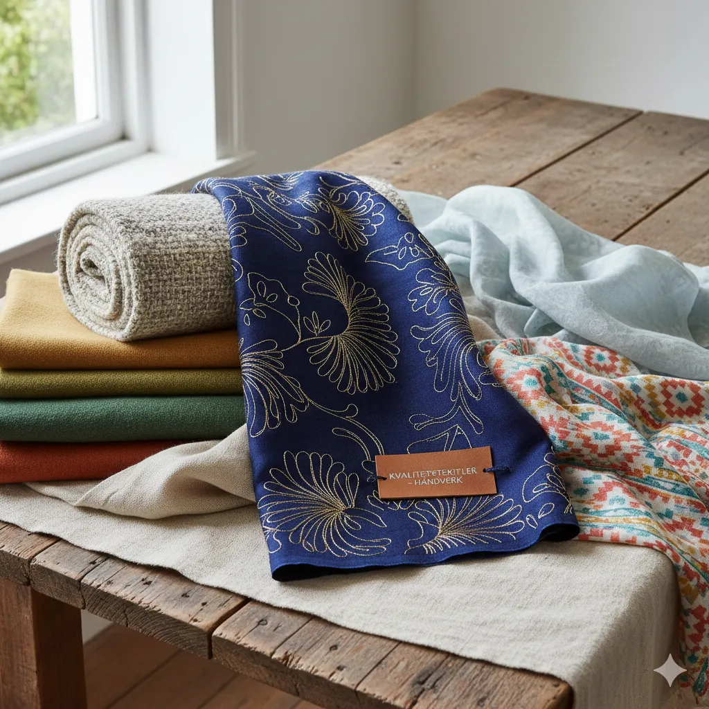 Utvalg av kvalitetstekstiler